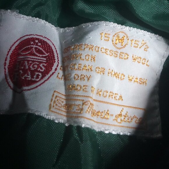 Vintage Sears Kings Road Plaid Flannel Wool Button Shirt - Picture 3 of 6